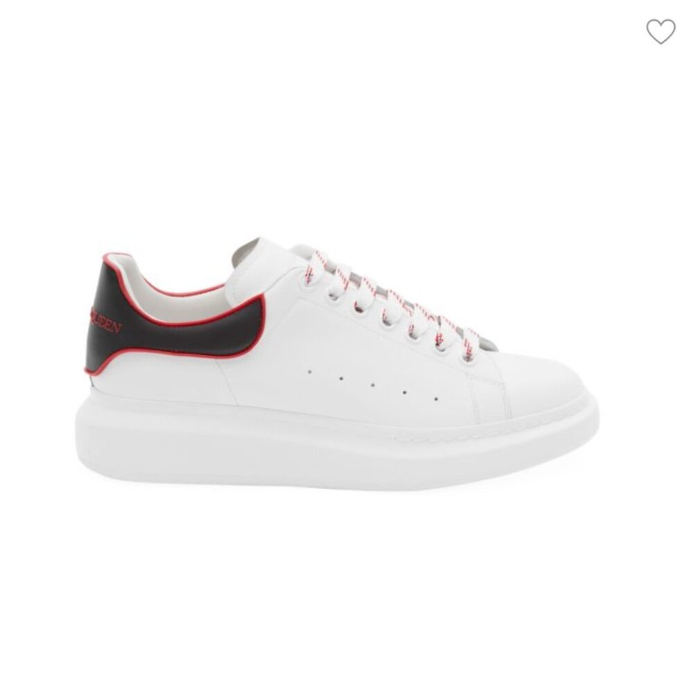 ALEXANDER MCQUEEN Men's Oversized Leather Platform Sneakers Men